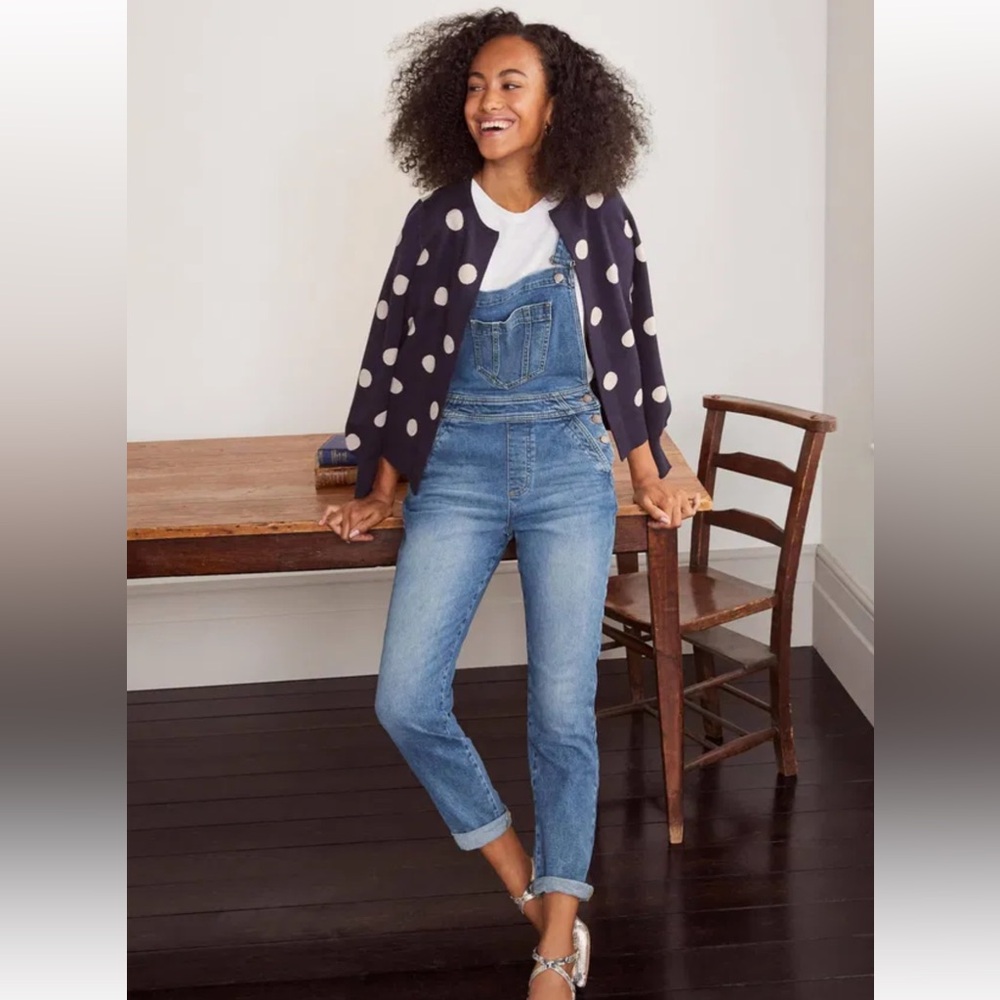 Boden Women’s Girlfriend Dungarees Size 8